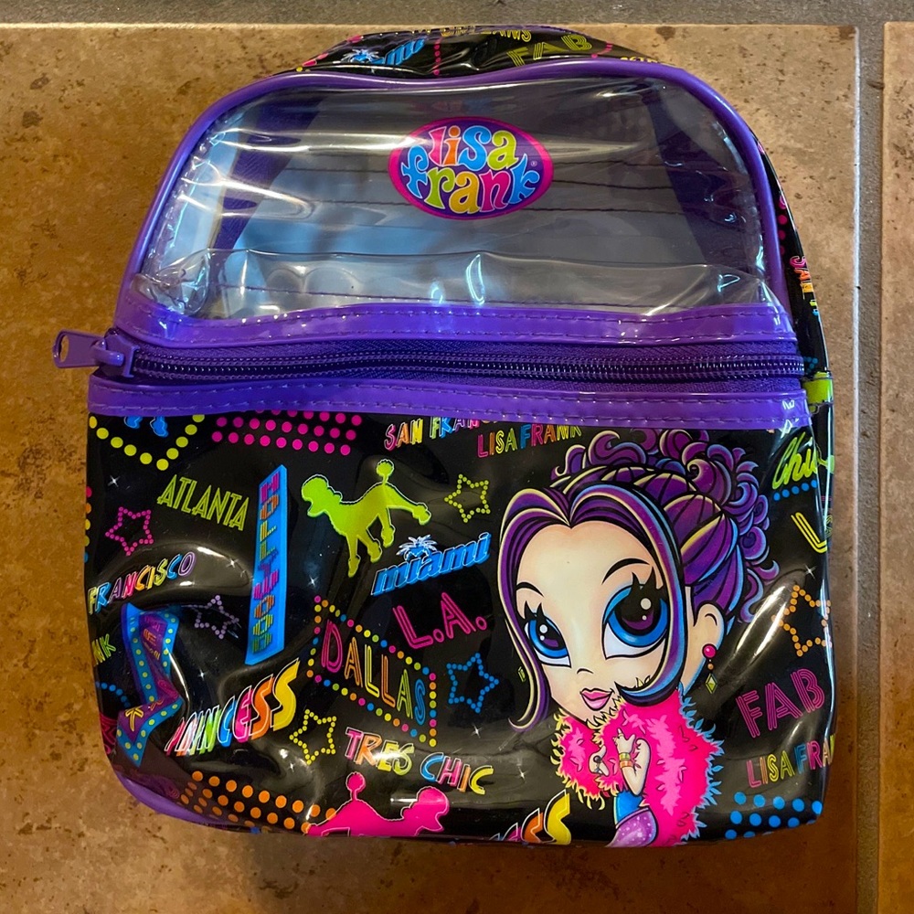 Lisa Frank mini backpack